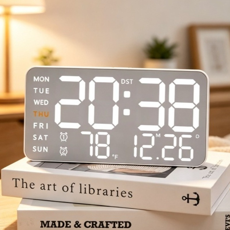 Thermometer Digital - Hanging Indoor Temperature/humidity Meter Multifunctional Table