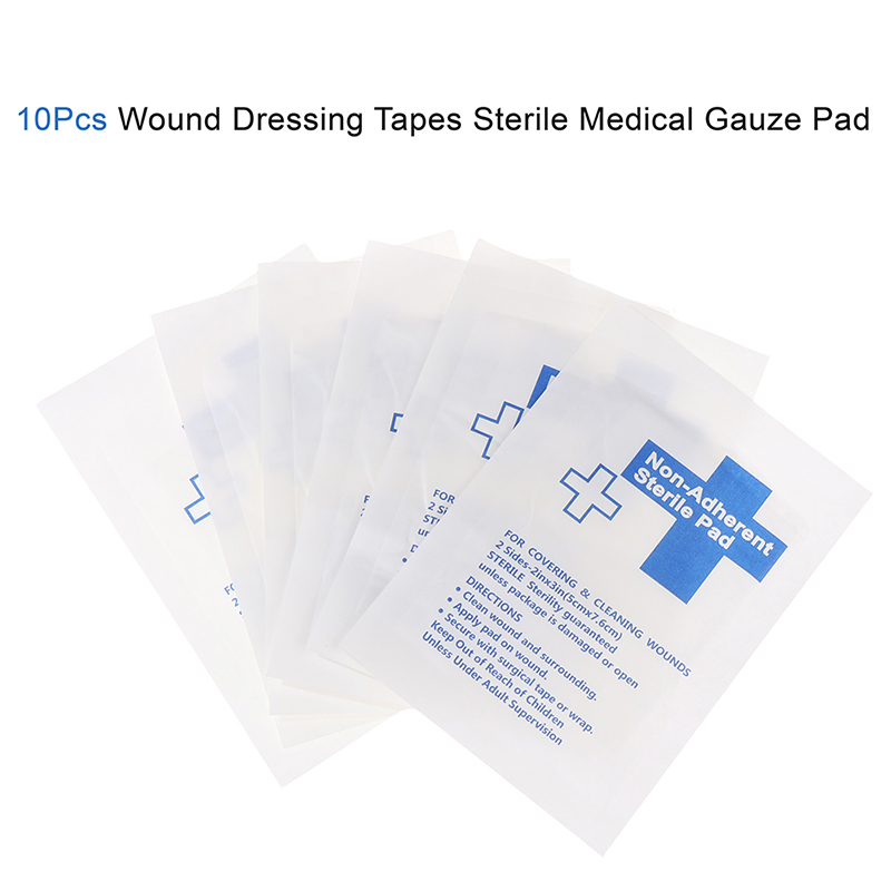 10Pcs Waterproof Gauze Pad Non - Medical Tape ulasan dan harga