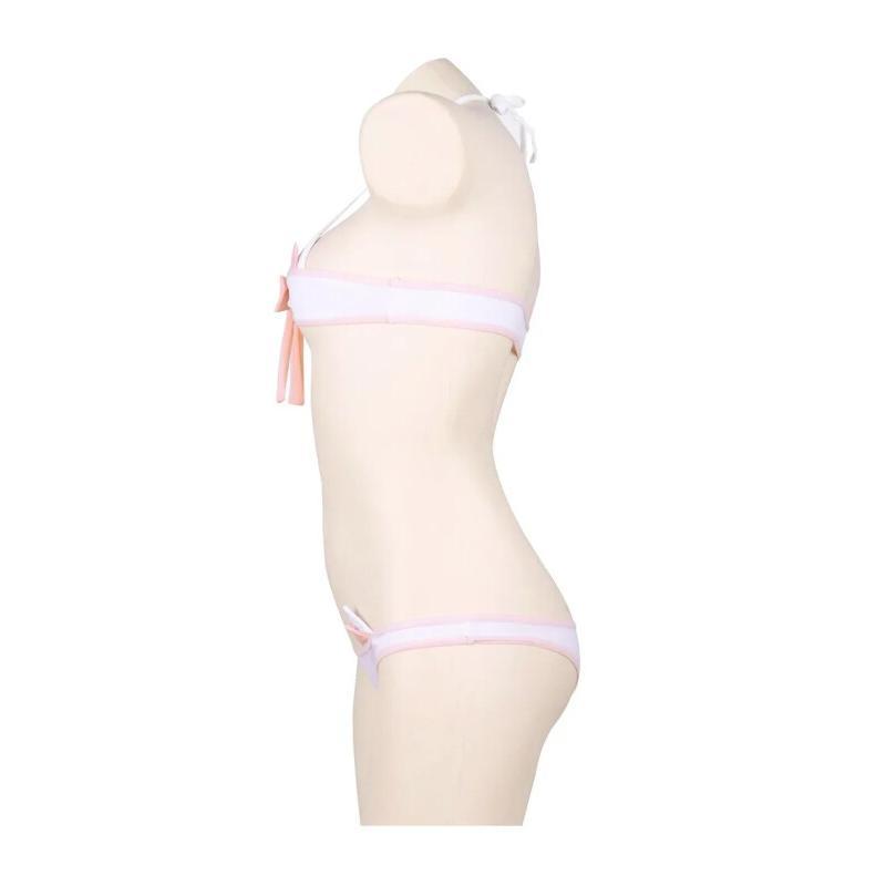 Lolita Anime Pink Bow Mini Bik - Bandage ulasan dan harga
