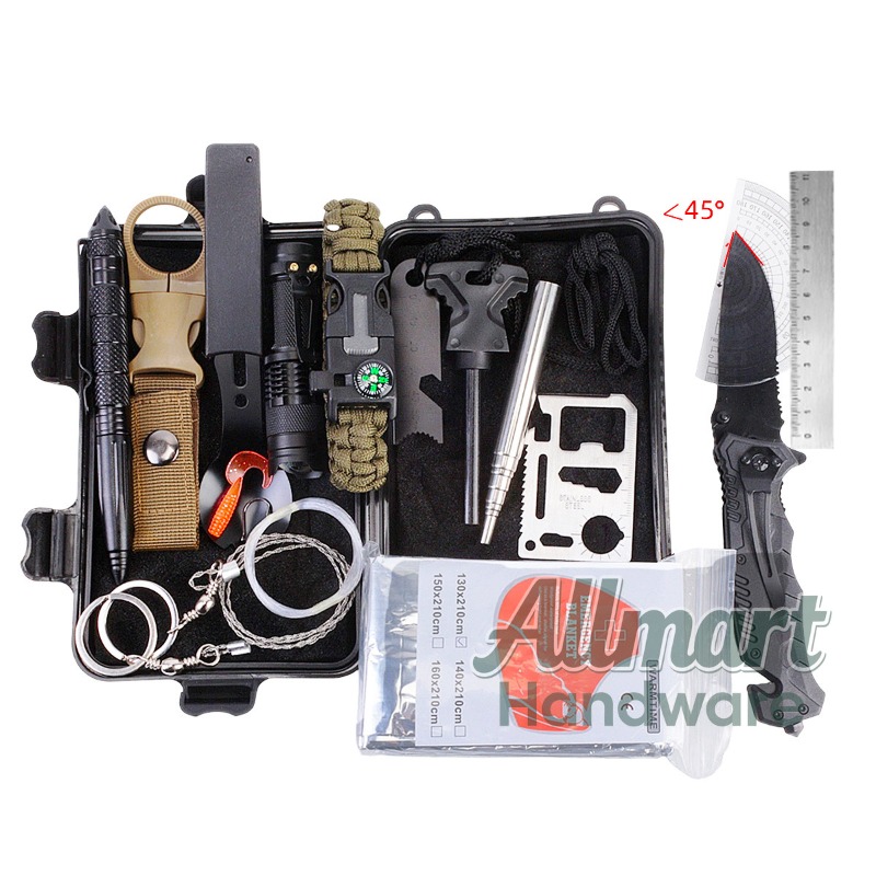 Multi functional portable EDC  - First Aid Kit ulasan dan harga