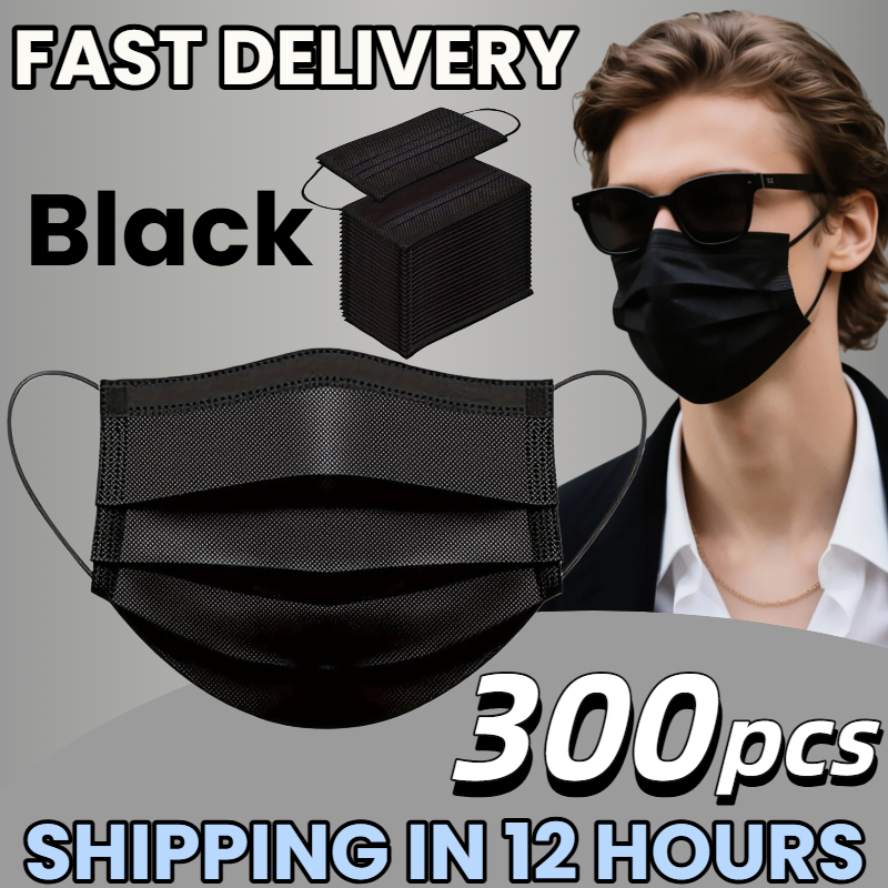 Fast Delivery! 300Pcs Thick Bl - Surgical Mask ulasan dan harga