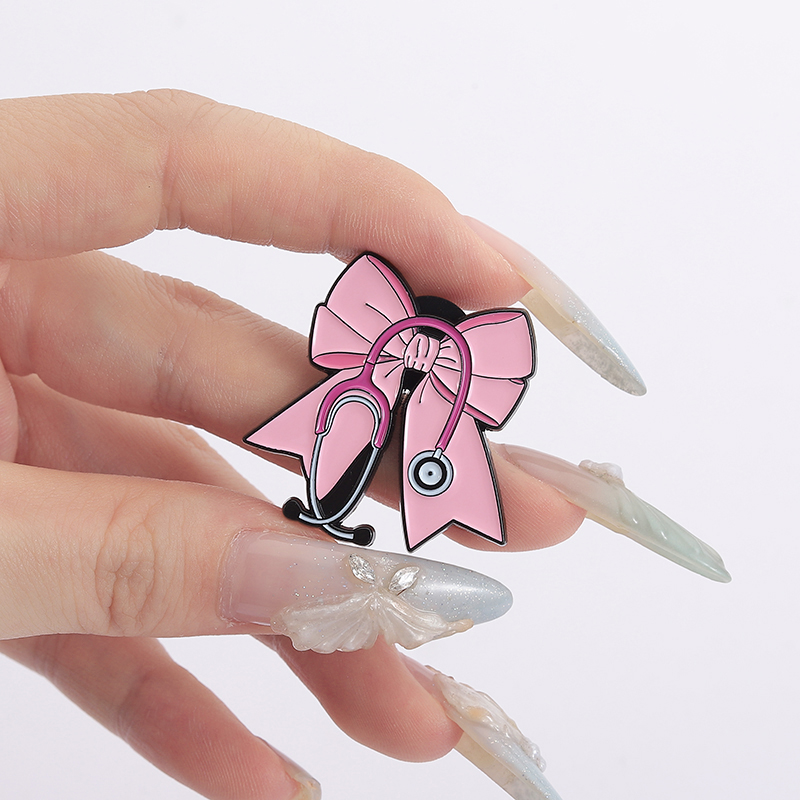 Pink Bowknot Medical Tools Ste - Medical Gloves ulasan dan harga