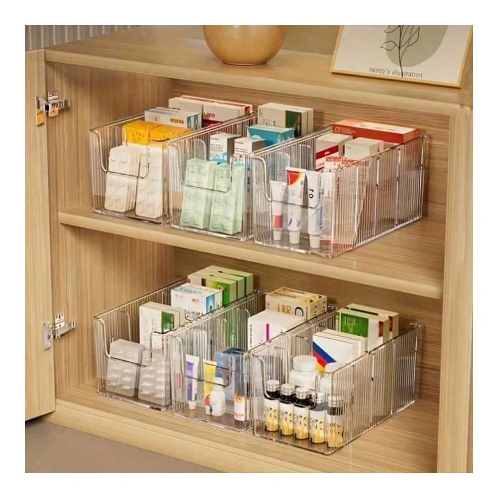 1pc Large 4-Compartment Transp - First Aid Kit ulasan dan harga
