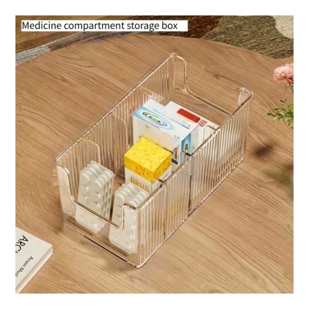 1pc Large 4-Compartment Transp - First Aid Kit ulasan dan harga