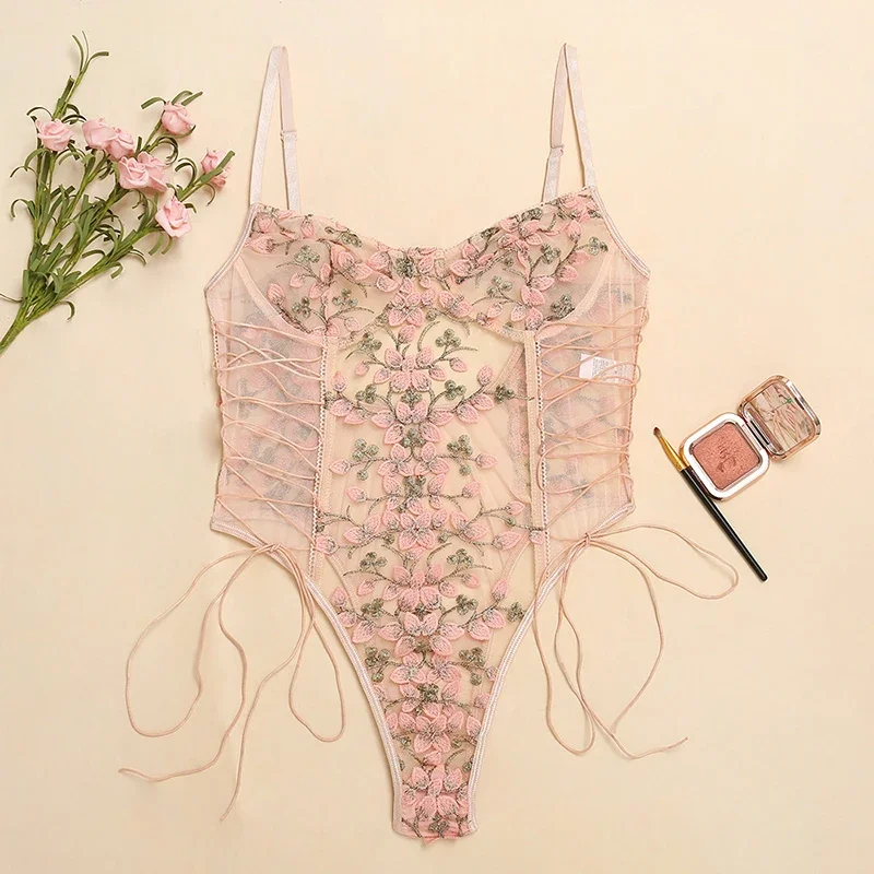 Women Sexy Lingerie Bodysuit F - Bandage ulasan dan harga