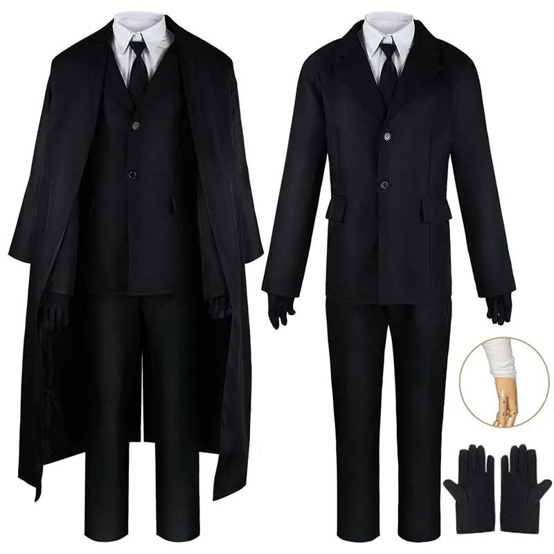 Dazai Cosplay Costume Black Tr - Bandage ulasan dan harga