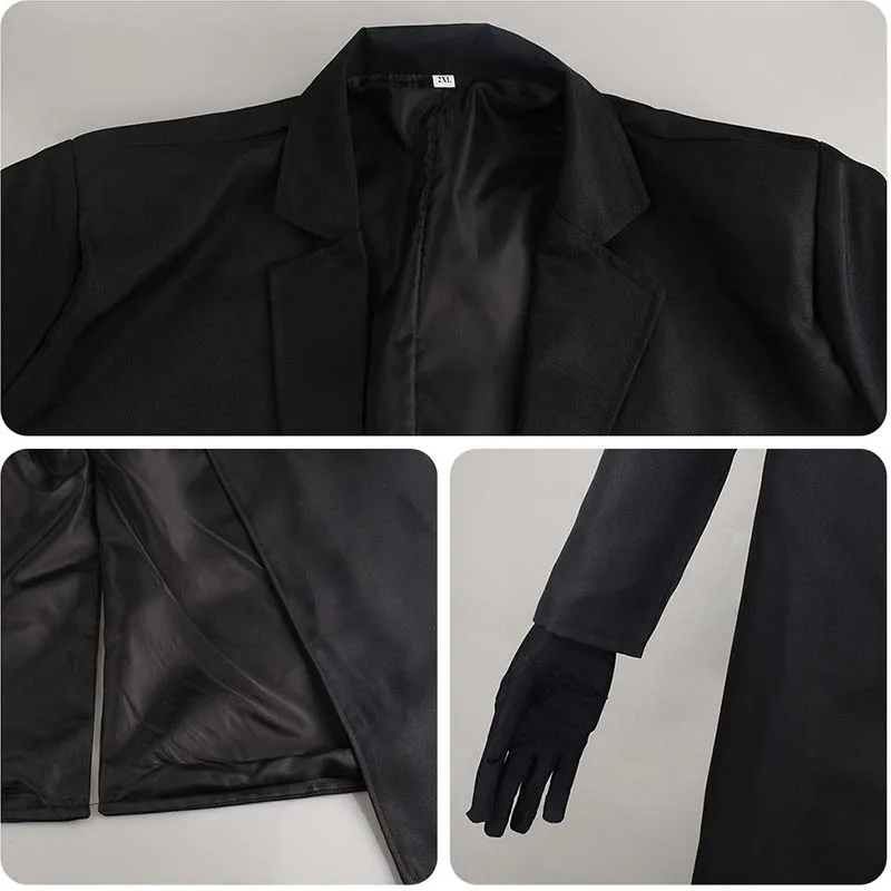 Dazai Cosplay Costume Black Tr - Bandage ulasan dan harga