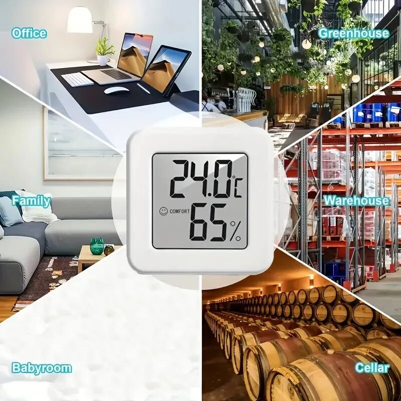 Digital Hygrometer Thermometer - Thermometer Digital ulasan dan harga