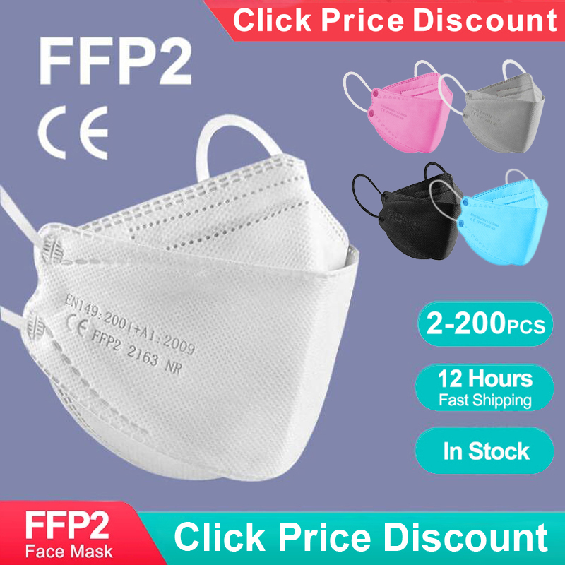 Adult Fish Shape Certified KN9 - Surgical Mask ulasan dan harga