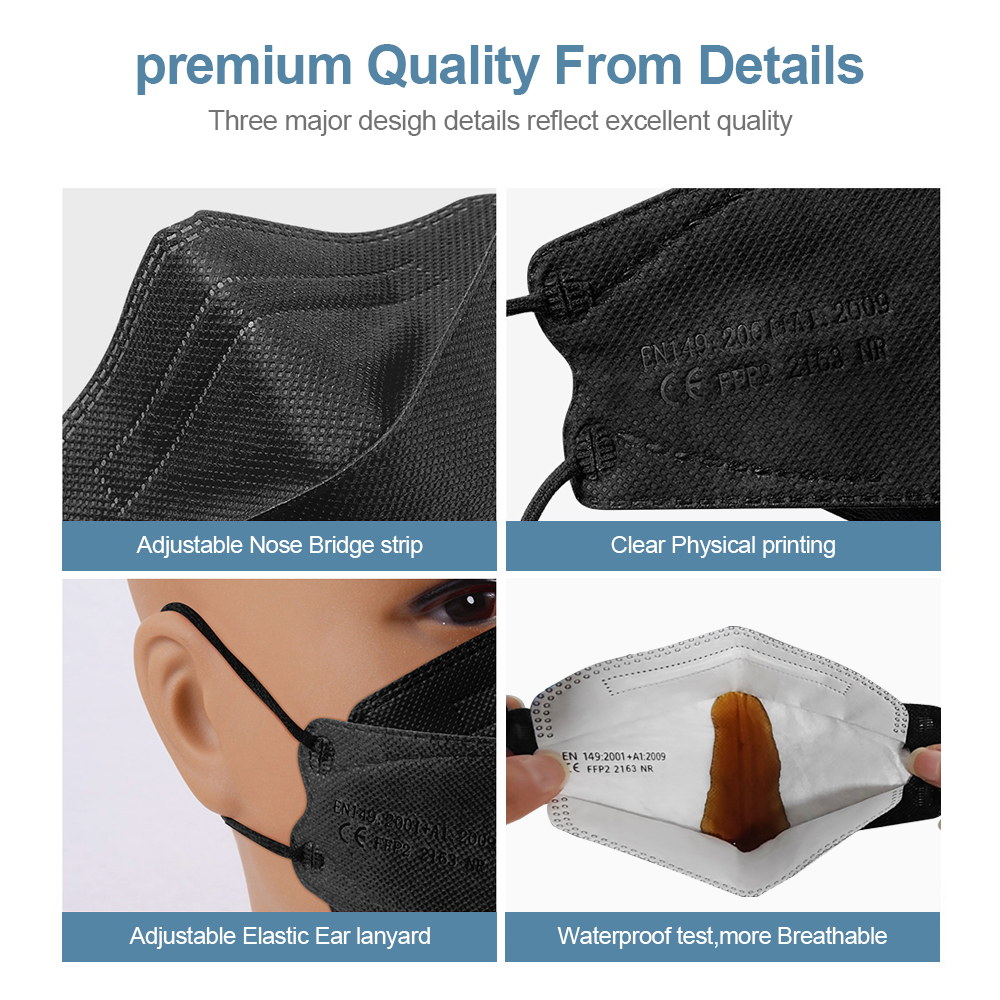 Adult Fish Shape Certified KN9 - Surgical Mask ulasan dan harga