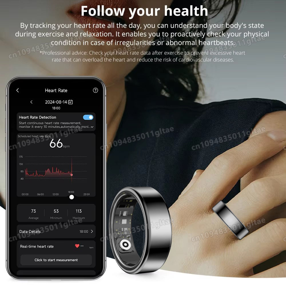 R10 Smart Ring With Charging C - Blood Pressure Monitor ulasan dan harga