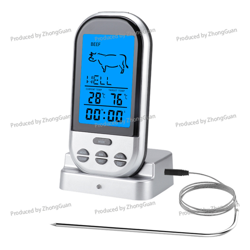 Wireless Bbq Timer Thermometer - Thermometer Digital ulasan dan harga