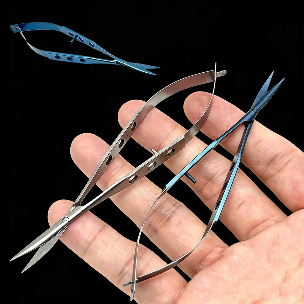 12cm Ophthalmic Conjunctival S - Medical Scissors ulasan dan harga
