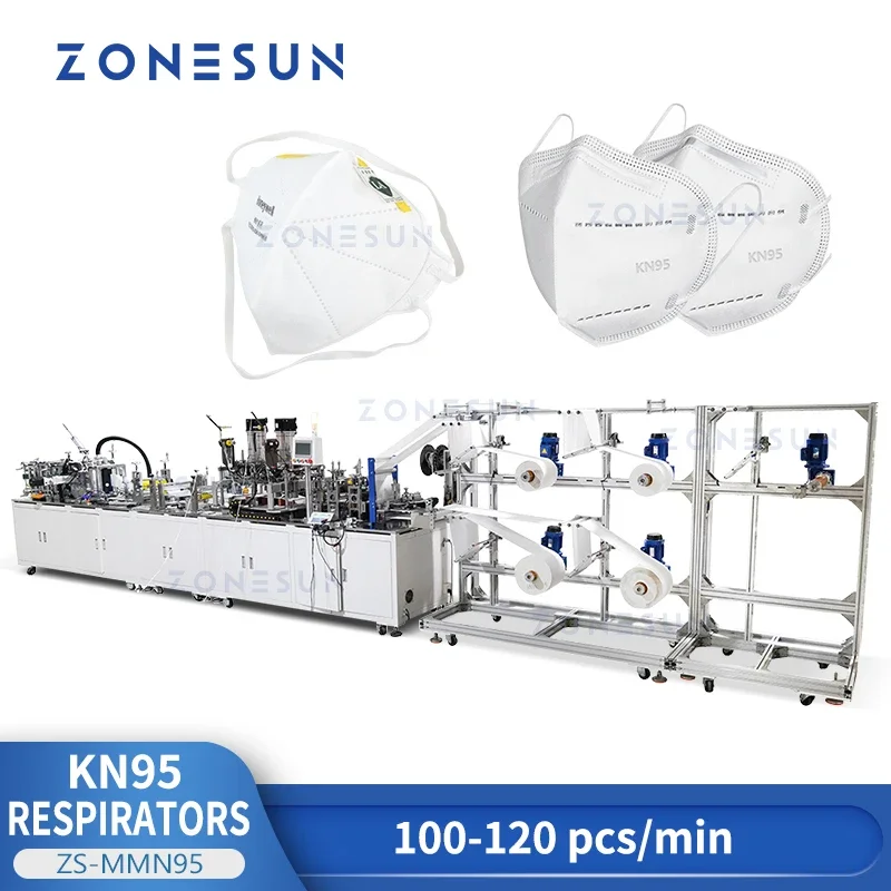 ZONESUN ZS-MMN95 N95 Respirato - Surgical Mask ulasan dan harga