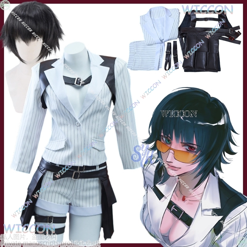 Anime Costume Punk Sexy V Neck - Bandage ulasan dan harga
