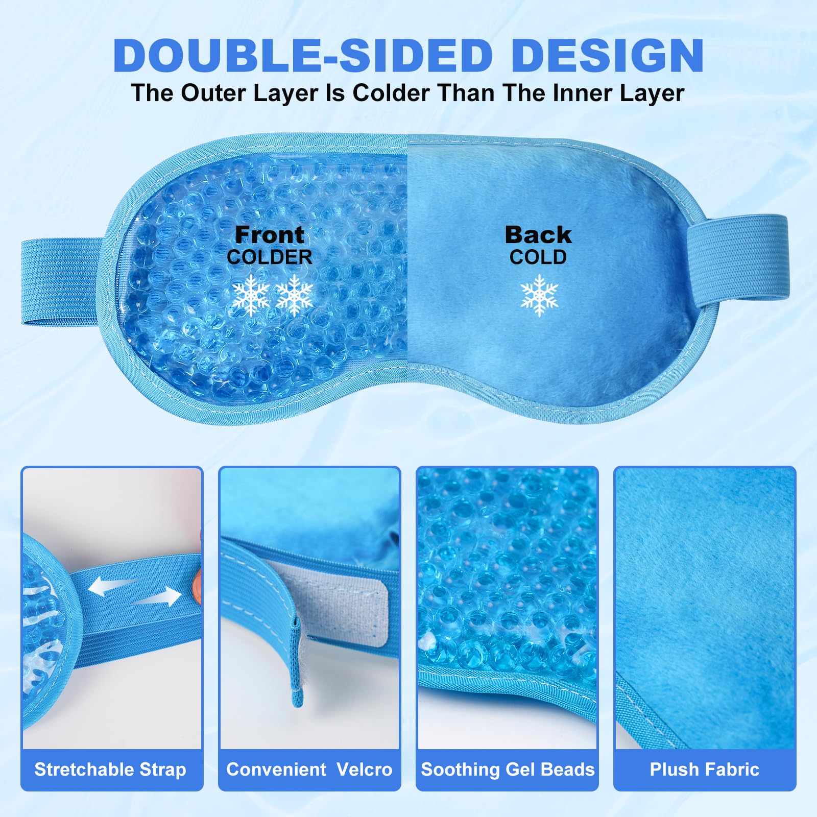 Cooling Eye Mask for Puffy Eye - Surgical Mask ulasan dan harga