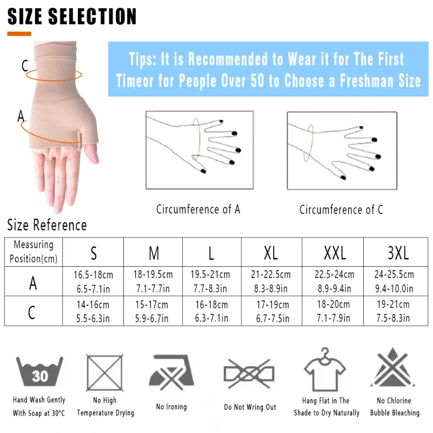 2pcs/Pair Medical Compression  - Medical Gloves ulasan dan harga