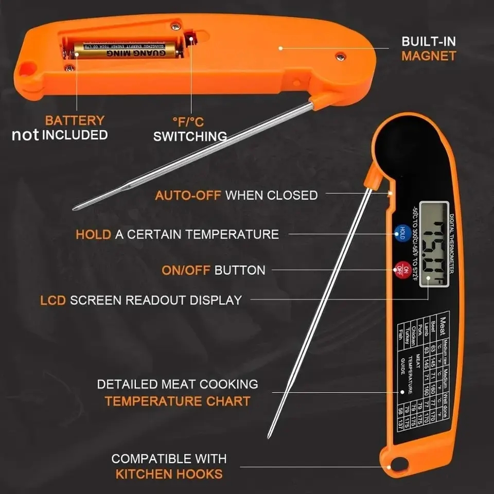 Waterproof Digital Kitchen Foo - Thermometer Digital ulasan dan harga