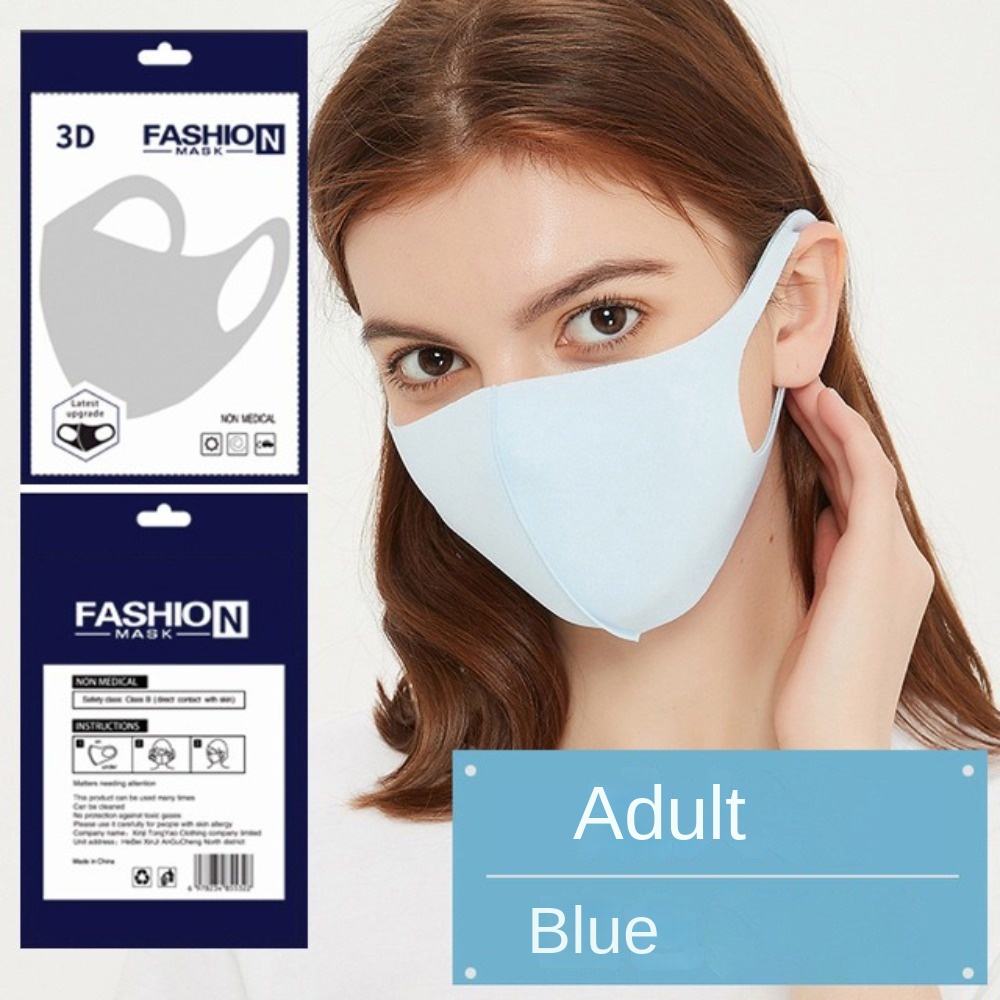 New Breathable Ice Silk Mask A - Surgical Mask ulasan dan harga