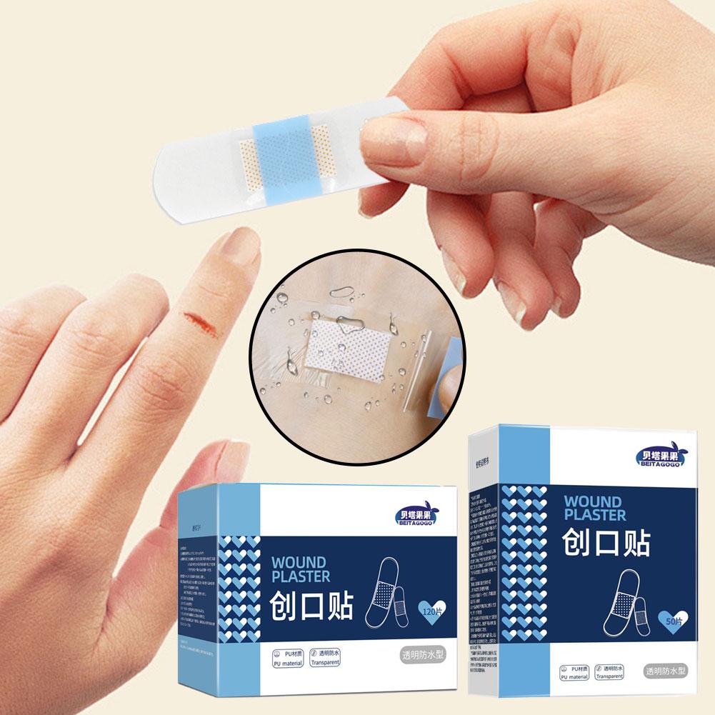 50/120/170PCS Waterproof Band- - Medical Tape ulasan dan harga